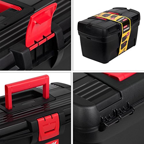 2 Koffer Werkzeugkoffer Herobox 13 und 16 Zoll mit Werkzeugträger klein in groß - 3