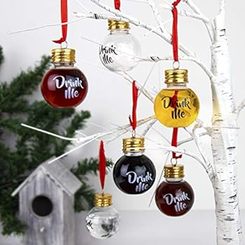 Palline di natale da riempire con alcool Palline di natale da riempire con alcool