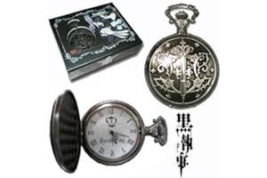 LAIE Bloom's cosplay Kuroshitsuji Black Butler Montre de poche de S¨¦bastian Blanc