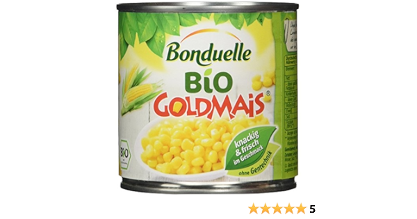 Bonduelle Bio Knackiger Gemusemais 3er Pack 3 X 300 G Dose Bio Amazon De Lebensmittel Getranke