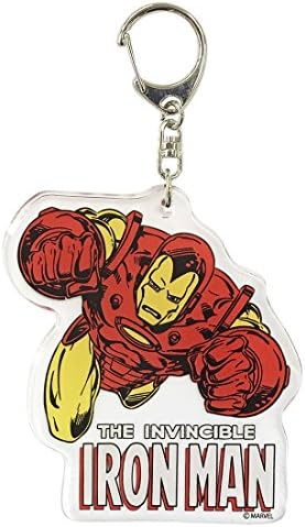 Iron Man acrylic key chain