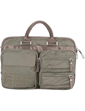 George Gina & Lucy Nylon Laptop 17'' Aktentasche olivgrün