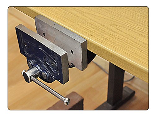 Schreinerei-Schraubstock 150 mm Backenbreite für Werkbankmontage - 2