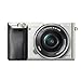 Price comparison product image Sony ILCE6000LS Compact System Camera with SELP1650 Lens Kit (Fast Auto Focus, 24.3 MP, Electronic View Finder, Wi-Fi and NFC) - Silver