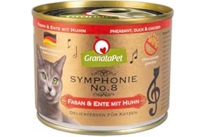 Granatapet Symphonie Karma dla Kotów, Bażant/Kaczka, 6 x 200 g