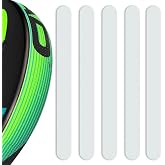 Transparent and Rough Padel Racket Protector, Durable Silicone &ndash; High Impact Protection Tape 35 x 370 mm Lightweight and Easy