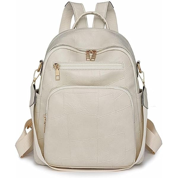 Beige Nude Jelly Backpack Amazon.com | GALPADA Stylish Transparent Jelly Backpack  main image 2