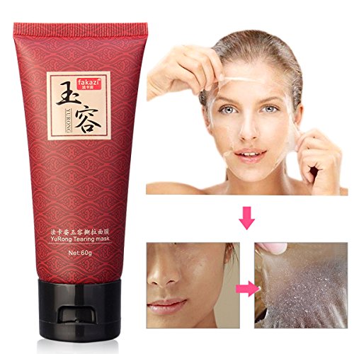 Gesichtsmaske, LuckyFine Whitening Entfernen Poren Pickel Mitesser Peel Off Maske Reinigungsmaske 60g