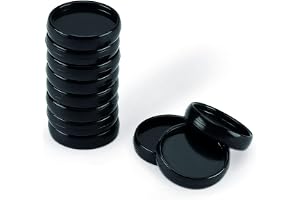 Vaessen Creative Bindningsskivor, svarta, 24 mm, 11 st | För Bind Easy bindningsmaskin, för bokbindningsanteckningsböcker, do