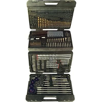 Silverline 868762 Mallette de 204 accessoires perceuse assortis 204 pcs