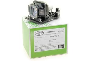 Alda PQ Premium, Lampada per proiettore compatibile con i proiettori HITACHI BZ-1M, CP-A220N, CP-A300N, CP-AW250N, CP-AW250NM, DT01181, DT01251, DT01381, Lampada con alloggiamento