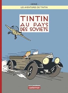 jaquette livre Les aventures de Tintin, Nº 25 : Tintin au pays des soviets