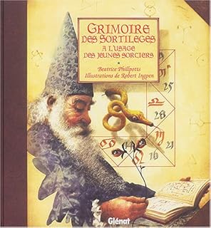 jaquette livre Grimoire des sortilèges : A l'usage des jeunes sorciers