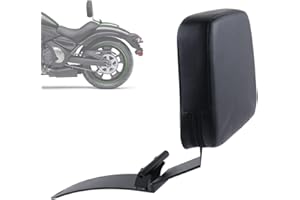 GYMARK Motorcycle Driver Backrest Sissy Bar Rider Cushion Pad Support Mount for Kawasaki Vulcan S 650 VN650 2015-2023 Modified Accessories, GY198