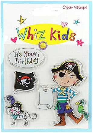 Whiz Kids Pirate Clear Stamp