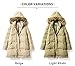 Sweet Mommy Maternity and Mother's Down Coat with baby wearing pouch BELL