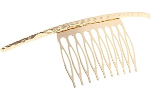 chiwanji Damen Haarschmuck aus aus Haarspangen Haarklammern Haarkämme Stecken Kamm Haargesteck für Brautfrisur Frisurhilfe, Gold