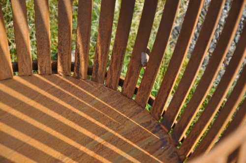 RIESEN Feuerkorb Globus Sehr stabil , SCHWER Feuerschale Rost - 3