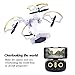 Produktbild LBKR Tech FPV RC Drohne, Wifi Live RC Quadcopter mit HD-Kamera - 2,4 Ghz 6-Achsen-Gyro 4-Kanal-Fernbedienung UAV-Drohne mit Höhe Halten, Headless, Ein Schlüssel abheben, Landung, Return