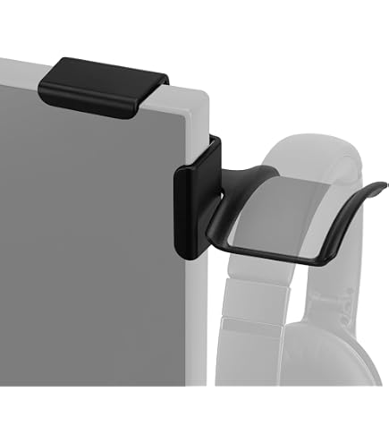Support Mural Pour Casque Adhésif - Compact 6x5,5x6,5 Cm, En ABS, Pour Bureau, Gaming, Maison, Sans Perçage
