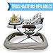 Monsieur Bébé ® Baby walker scalable, musical, foldable and height adjustable - Standard NF EN 1273 (August 2005)