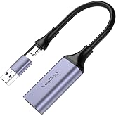 VegGieg 1080P 60Hz HDMI Video Capture Card USB 3.0 ve Type-C G&ouml;r&uuml;nt&uuml; Yakalama Kartı