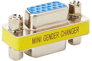StarTech.com Accoppiatore VGA, Adattatore prolunga cavo VGA femmina a femmina, VGA Gender Changer F/F