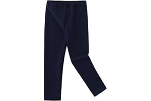 Ugitopi Ragazze Inverno Spesso Caldo Pantaloni Lunghi Foderato in Pile Leggings