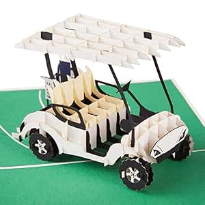 3D-Pop-Up-Golfkarte – Kreative Geburtstagskarte Für Golfer (Vater, Onkel, Kollegen)