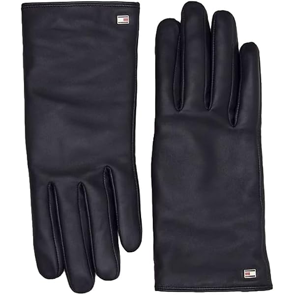 Tommy Hilfiger TH Coin Leather Glove (S_M) Fashion