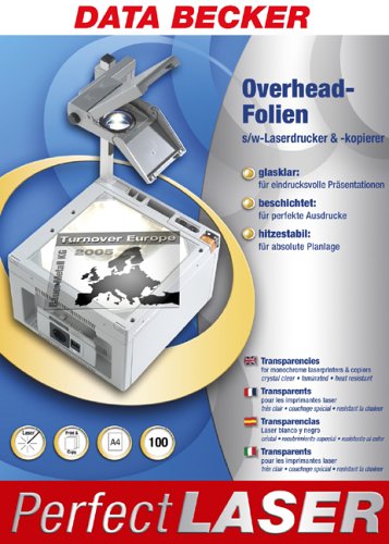 Preisvergleich Produktbild Overhead-Folien für s / w-Laserdrucker & -Kopierer