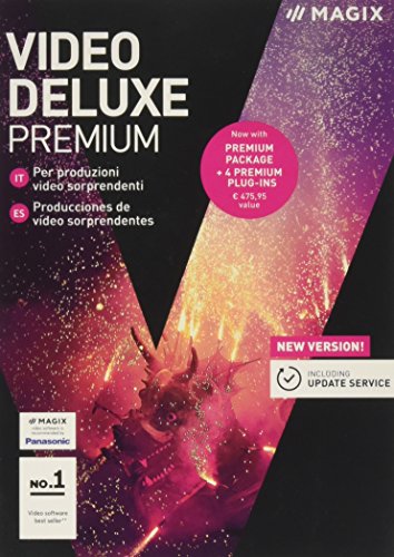 Magix Video Deluxe Premium 2018 - Software De Producci  n Y Edici  n De V  deo  PC  Italian
