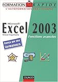 Image de Microsoft Excel 2003 : Fonctions avancées