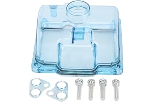 JFG RACING Carburador de motocicleta con parte inferior transparente protectora de plástico para PWK de 36 mm, 36 y 38 mm, 38 mm, 40 mm, 40 mm, 40 mm, 40 mm, 40 mm y 40 carbohidratos