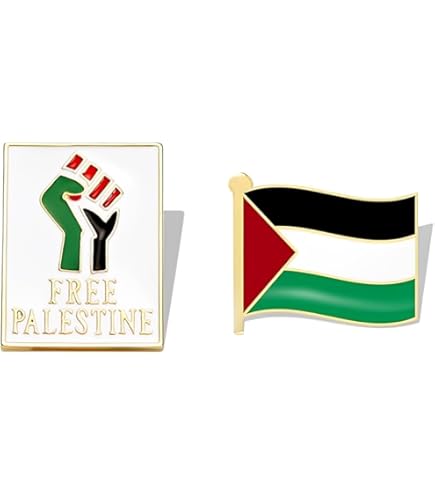 Lot De Pins Broches Et Autocollants Drapeau Palestine - Lot De 56 Pièces - Soutien Et Solidarité Accessoire Cause Palestinienne