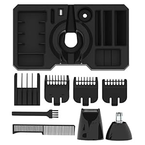 GroomEase by Wahl Rechargeable Multigroomer, Cordless Men Grooming Tool, Beard and Body Trimmer, Three Interchangeable… - Image 2