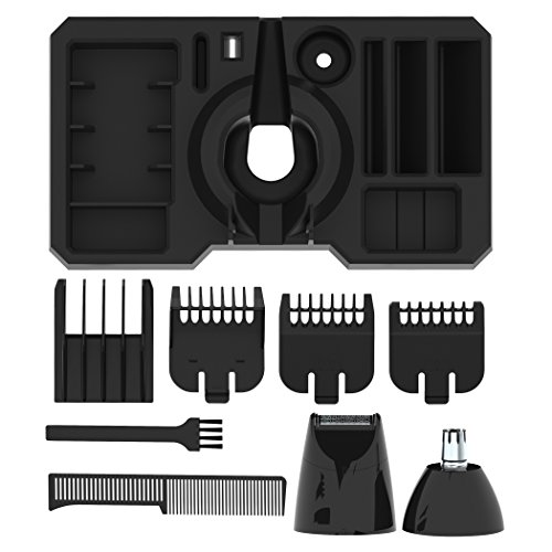 GroomEase by Wahl Rechargeable Multigroomer, Cordless Men Grooming Tool, Beard and Body Trimmer, Three Interchangeable… - Image 2