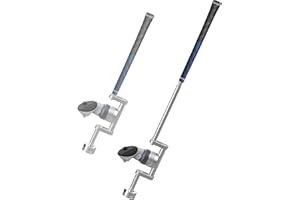 YEZRO VR Golf Club Attachment for Meta Quest 3s/3/2 and Pro(2025 Newest) - 27” & 19” Dual Length Adjustable Weighted Golf Club Handle Accessory for Golf+ Realistic Weight & Balance (for Left & Right