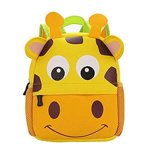 Preisvergleich Produktbild Yeelan Wasserdichte Schulbeutel / Rucksack für Kinder (Giraffe große Größe)