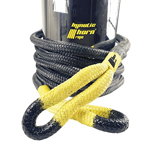 Bergeseil kinetisch 24mm x 6,5m 12,7to schwarz von horntools - 2
