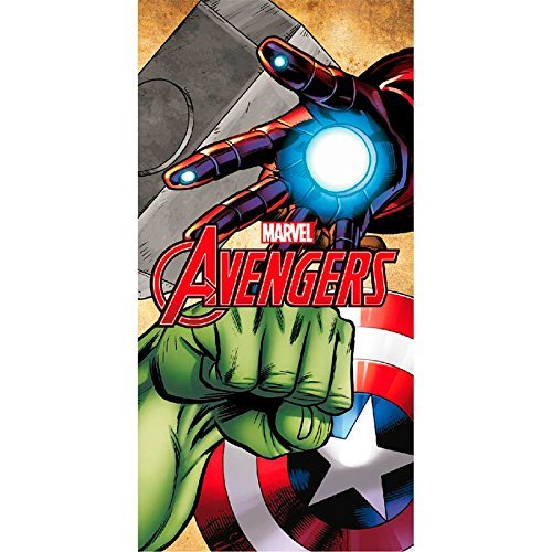 Marvel-2200002156-140-x-70-cm-Avengers-Waffen-Bad-und-Strand-Handtuch-One-Size