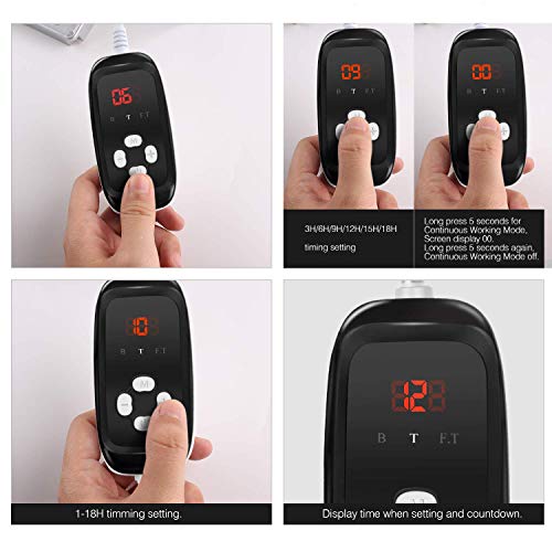 Preisvergleich Produktbild Roleadro Zeitschaltuhr Timer für Pflanzenleuchte LED Grow