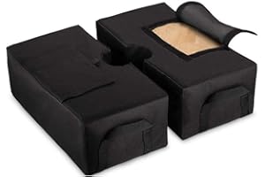 TESSLOVE Bolsa de Peso Desmontable para Exteriores, Gran Apertura para Arena, Resistente a la Intemperie, Soporte Resistente, Base de Soporte para sombrillas y Accesorios