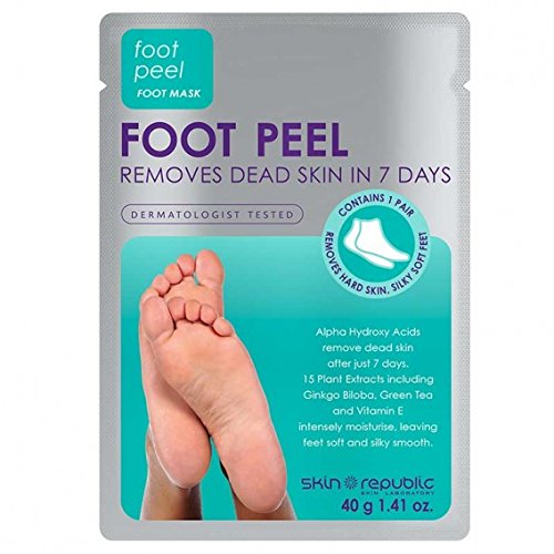 SKIN REPUBLIC PROFESSIONAL SALON FOOT PEEL FOR REMOVING DEAD SKIN TREATMENT - 40g