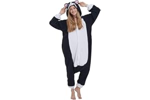 SAMGU Pigiama Animali Cosplay Uomo Donna Adulti Costume Tuta Halloween Carnevale