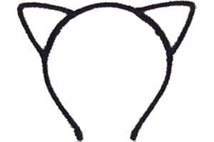 Niwieoi 1 PCS Cat Ears,Cat Ears Headband,Halloween Headband,Halloween Decorations,Halloween Headbands for Wome,Halloween Headbands,Halloween Headband Adult,Halloween Headbands for Kids
