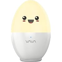 VAVA Nachttischlampe Wiederaufladbares Nachtlicht Kind mit Dimmbares Schlummerlicht IP65 wasserdicht und Baby-Sicher…