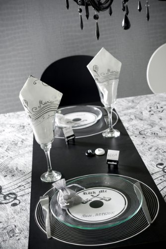 Themenparty Musik … Musik Tischläufer / Tischband - 4