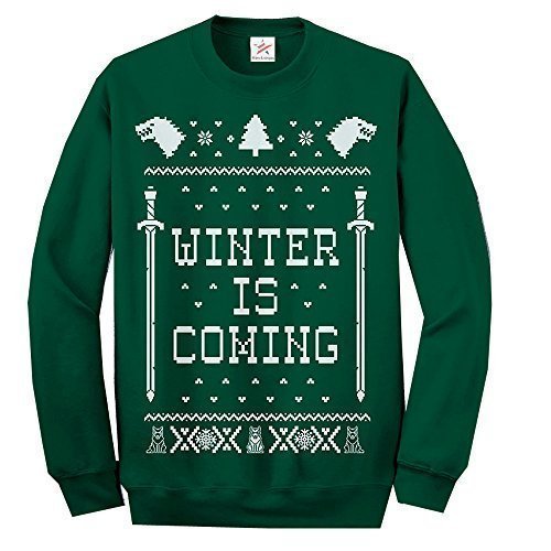 Inspired Winter Christmas Coming Ugly Sweater Long Sleeve Shirt