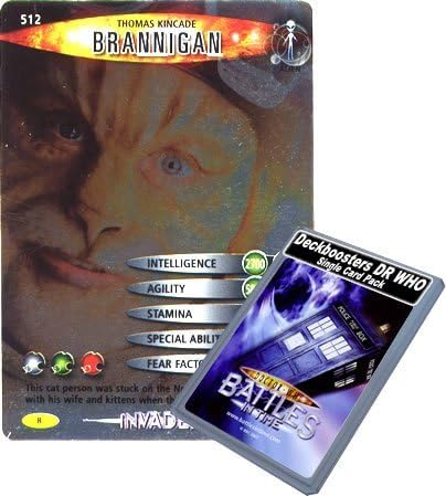 Doctor Who - Deckboosters Single Card : Invader 137 (512) Thomas Kincade Dr Who Battles in Time Rare Card